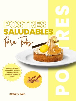 cover image of Postres Saludables para todos